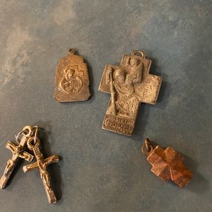 Cross and medal bundle